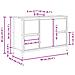 Mobile Lavabo con Cassetti Rovere Nero 90x34,5x60 cm - Foto miniatura 7