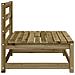 Lusso Casadino -  Divani Giardino Senza Braccioli 3pz 70x70x67 Cm Pino Impregnato - Foto miniatura 5