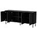 Cassettiera 4D ABI 200x45x88 nero opaco - Foto miniatura 2