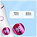 Kit 3 In 1 Per La Cura Del Corpo - Rasoio, Epilatore E Lima Per I Piedi White+pink - Foto miniatura 5