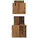 Mensole 2 pezzi Legno Vecchio 80x16x14 cm Legno Ingegnerizzato - Foto miniatura 7