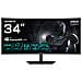 Monitor 34" VA Curvo G34WQC2 EK UltraWide Quad HD Tempo di risposta 1 ms - Foto miniatura 1