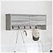 Appendiabiti a muro con porta Grigio sonoma 80 x 20 x 30 cm - Foto miniatura 2