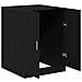 Mobile per lavatrice Rovere nero 70.5 x 71.5 x 91.5 cm - Foto miniatura 5