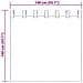 Tende con tende 2 pcs Rosa Vivo 140x140cm Poliestere - Foto miniatura 8