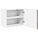 Pensile cucina con porta 2 pcs Rovere fumé 50 x 31 x 40 cm - Foto miniatura 1