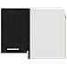 Armadio pensile Riga Rovere Nero e Bianco 57 x 57 x 40 cm - Foto miniatura 6