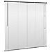 Tenda Veneziana Regolabile Grigio Argento 150 x 150 cm PVC - Foto miniatura 5