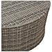 Tavolino da caffè da esterno Grigio Ø 68 x 30 cm polyrattan - Foto miniatura 7