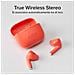 Go Pods Auricolare True Wireless Stereo (TWS) In-ear Musica e Chiamate USB tipo-C Bluetooth Rosso - Foto miniatura 3