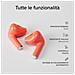 Go Pods Auricolare True Wireless Stereo (TWS) In-ear Musica e Chiamate USB tipo-C Bluetooth Rosso - Foto miniatura 6