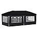 Tenda per feste a pop-up 575 x 288 x 245 cm Antracite - Foto miniatura 8