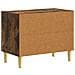 Comodino Rovere Fumo 62 x 34,5 x 48 cm Legno ingegnerizzato - Foto miniatura 5