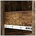 Comodino Rovere Fumo 62 x 34,5 x 48 cm Legno ingegnerizzato - Foto miniatura 7