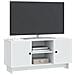 Mobile TV 102 x 34,5 x 50 cm Bianco Legno ingegnerizzato - Foto miniatura 3