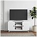 Mobile TV 102 x 34,5 x 50 cm Bianco Legno ingegnerizzato - Foto miniatura 4