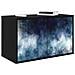 Mobile TV da Parete RAALTE 69 x 33 x 40 cm Rovere Nero - Foto miniatura 3