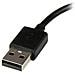 Adattatore USB 2.0 a Ethernet - Scheda di rete LAN Esterna USB2.0 a (RJ45) Ethernet 10/100 Mbps - Convertitore USB Ethernet - Foto miniatura 3