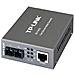 10/100 Mbps, Rj45 To 100 Mbps Single-Mode Sc Fiber Converter, Full-Duplex, Up To 20 Km, Switching Power Adapter, Chassis Mountable - Foto miniatura 3
