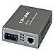 10/100 Mbps, Rj45 To 100 Mbps Single-Mode Sc Fiber Converter, Full-Duplex, Up To 20 Km, Switching Power Adapter, Chassis Mountable - Foto miniatura 1