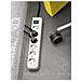 1159520400 prolunghe e multiple 3 m 6 presa (e) AC Interno Bianco - Foto miniatura 3