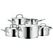 Batteria Pentole 5 pezzi gourmet plus acciaio inox 18/10 - Foto miniatura 1