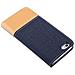 Custodia Compatibile Con Apple Iphone 6 / Iphone 6s In Blu Scuro Marrone - Coperchio Protettiva Con Chiusura Magnetica, Funzione Stand E Tasca Per Le Carte - Foto miniatura 6