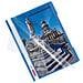 50016228 Prsentations-mappe Blau - Transparent Polypropylen (pp) (50016228)  - Foto miniatura 2