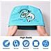 Bambini Cuffia Da Nuoto Nuoto Paciffico Cappelli Impermeabile Dellorecchio Pu Protezione Di Bagno Accudire Protezione Elastica Protezione Di Nuoto Con Rivestimento Del Modello Del Fumetto Per I Bambini Bambini Delle Ragazze Dei Ragazzi Di Et 6-10 (lago - Foto miniatura 3