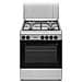 Cucina Gas / Elettrico SN664XE 4 Fuochi a Gas Forno Elettrico Classe A Dimensioni 60 x 60 cm Colore Inox - Foto miniatura 1