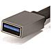 HUBBIES01G USB 3.1 (3.1 Gen 2) Type-C 5000 Mbit / s Grigio - Foto miniatura 5