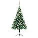 Albero Natale Artificiale con LED e Palline 150 cm 380 Rami - Foto miniatura 1
