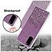 Custodia Compatibile Con Samsung Galaxy S20 In Viola Con Glitter - Coperchio Protettivo In Silicone Tpu Flessibile Con Glitter Scintillanti - Foto miniatura 6