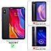 3x Pellicola Di Armatura Compatibile Con Xiaomi 8 In Elevata Trasparenza - 3x Vetro Temperato (tempered) Di Protezione Del Display In Durezza 9h Con 3d Touch - Foto miniatura 2