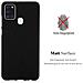Custodia Compatibile Con Samsung Galaxy A21s In Frost Nero - Coperchio Protettivo In Silicone Tpu Flessibile - Foto miniatura 4