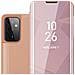 Custodia Compatibile Con Samsung Galaxy A72 4g / 5g In Kunzit Rosa - Clear View Specchio Coperchio Protettivo Con Funzione Di Supporto Protezione A 360 Gradi - Foto miniatura 1