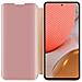 Custodia Compatibile Con Samsung Galaxy A72 4g / 5g In Kunzit Rosa - Clear View Specchio Coperchio Protettivo Con Funzione Di Supporto Protezione A 360 Gradi - Foto miniatura 2