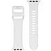 Cinturino 797 Originale Silicone Per Apple Watch 1-2-3-4-5-6-7-8-se 42 44 45mm White - Foto miniatura 3