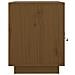 Comodini 2 Pz Miele 40x34x45 Cm In Legno Massello Di Pino - Foto miniatura 8