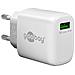 Caricabatterie Ricarica Rapida USB QC 3.0 (18 W) Bianco - Foto miniatura 1