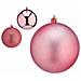 Set Di Palline Di Natale Rosa Plastica 12 X 13 X 12 Cm (6 Unità) - Foto miniatura 2