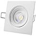 EDP Downlight LED da Incasso Quadrato 5W 3200K - Foto miniatura 1