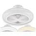 Plafoniera Lampadario Ø46 Cm Con Luce Led Effetto Stelle E Ventilatore Integrato Mjolby Trio Light - Foto miniatura 2