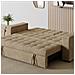 Noho Divano Letto A 3 Posti In Velluto A Coste Beige - Foto miniatura 8