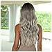 Parrucca Da Donna Parrucche Lunghe Ondulate Naturali Con Frangia - Foto miniatura 4