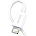 Cavo Di Ricarica E Trasferimento Rapido Usb-lightning 2,4a 25cm, Bianco - Foto miniatura 2