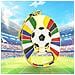 Portachiavi Con Pallone Da Calcio 3d - Foto miniatura 4