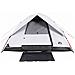 Tenda Familiare a Cupola 6 Persone Bianca Tessuto Impermeabile - Foto miniatura 4