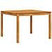 Set da pranzo da giardino  3 pezzi in legno massello di acacia, Sedie da giardino  2 pz 56x56x90 cm in legno massello di acacia - Foto miniatura 4