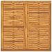 Set da pranzo da giardino  3 pezzi in legno massello di acacia, Sedie da giardino  2 pz 56x56x90 cm in legno massello di acacia - Foto miniatura 7